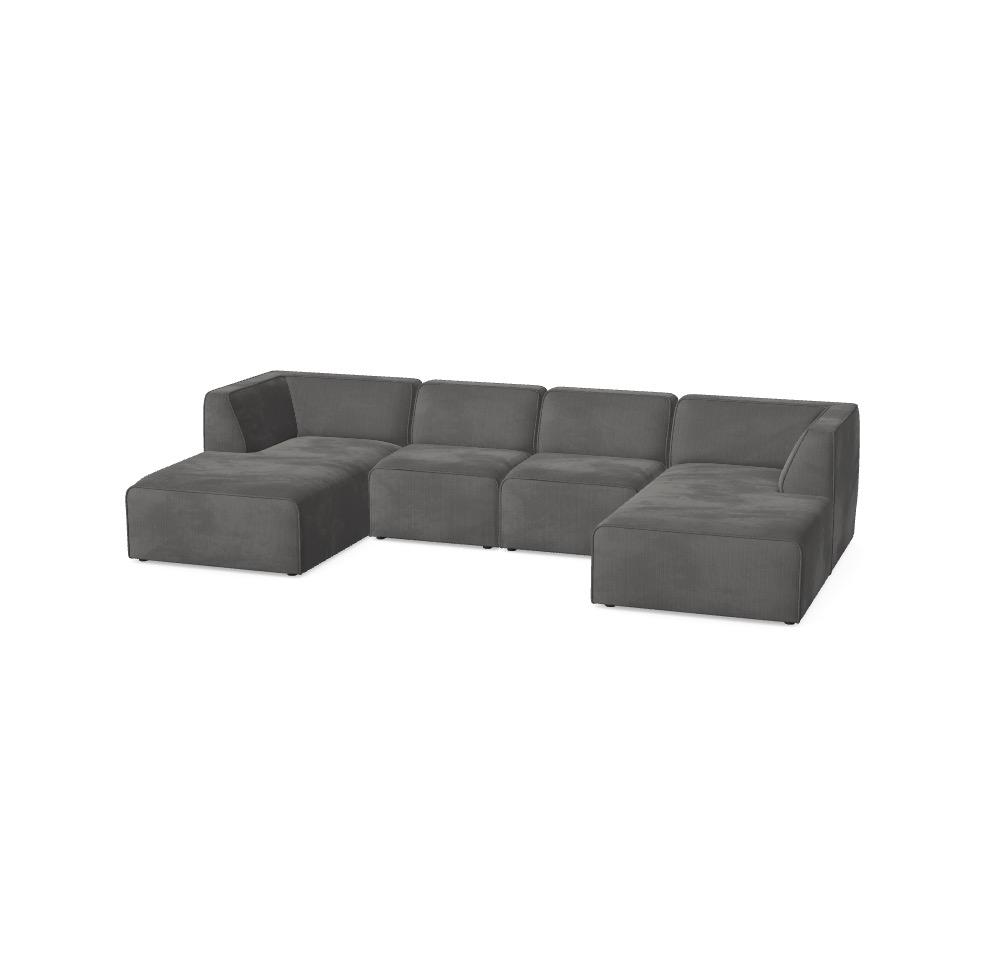 Modulair Sofa Hugg - Jouw gewenste configuratie CW75BC