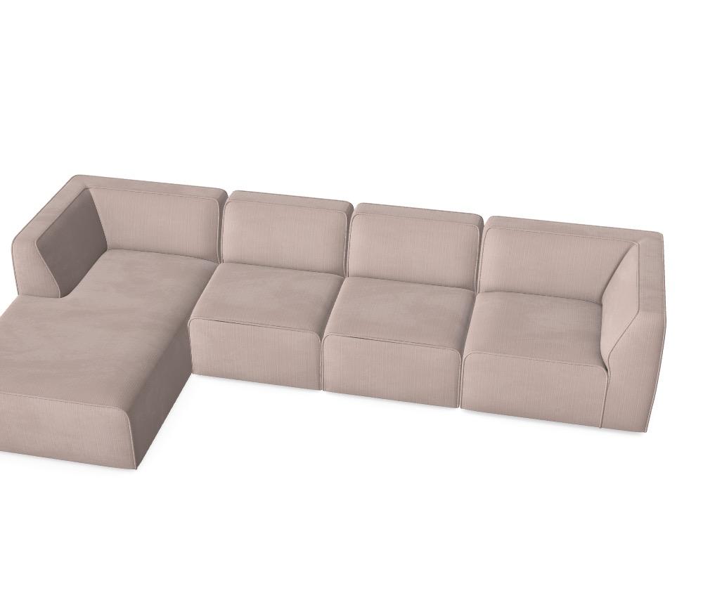 Modulair Sofa Hugg - Jouw gewenste configuratie HFPYPR
