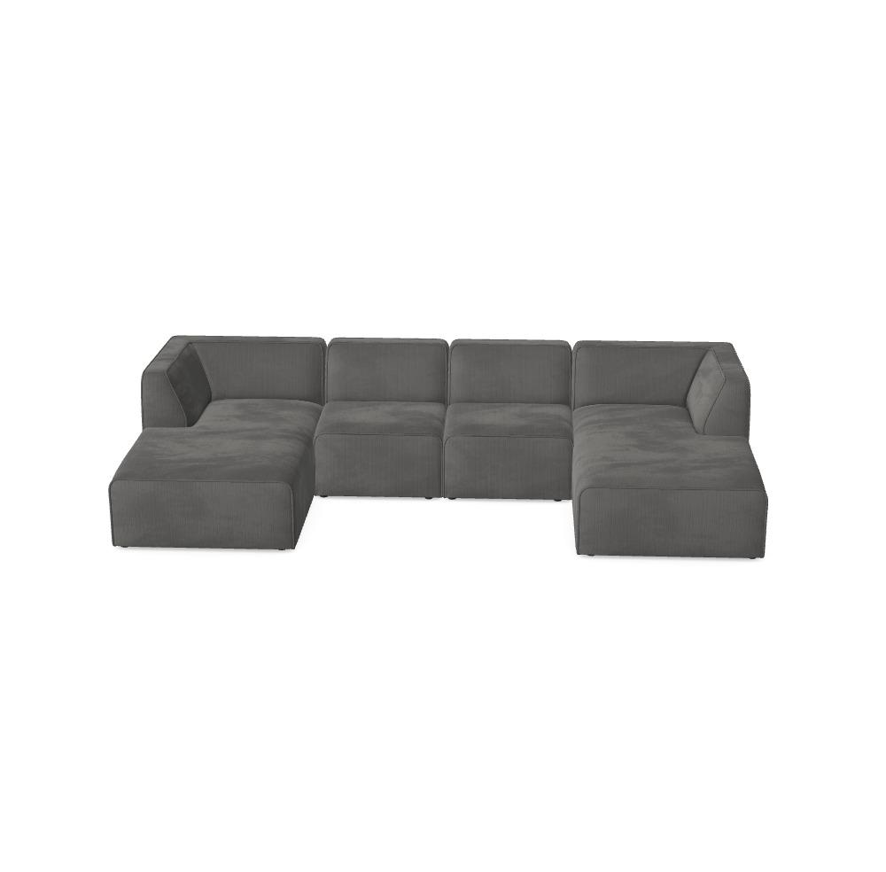 Modulair Sofa Hugg - Jouw gewenste configuratie JT4BCH