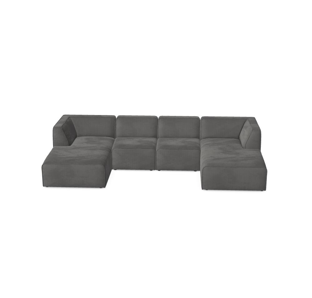 Modulair Sofa Hugg - Jouw gewenste configuratie L3BN0Z