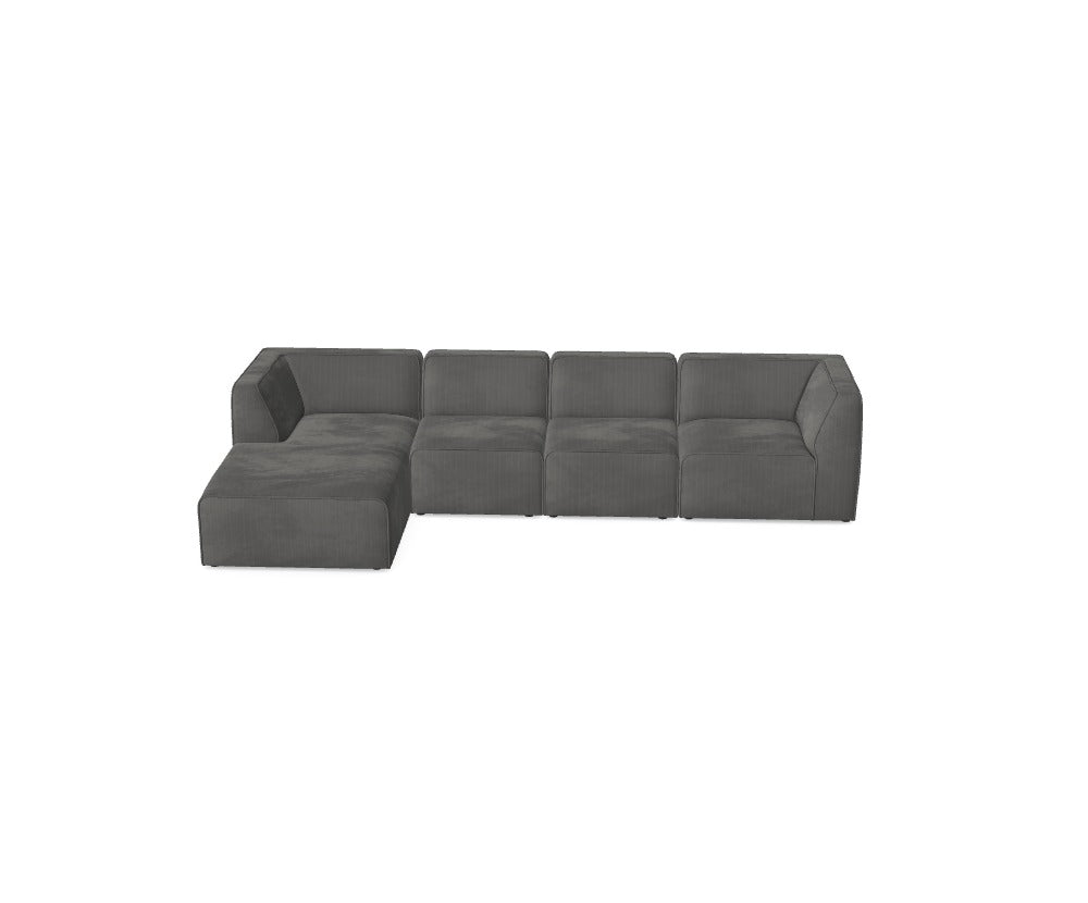 Modulaire bank Hugg - Uw gewenste configuratie M_5X3X3WA