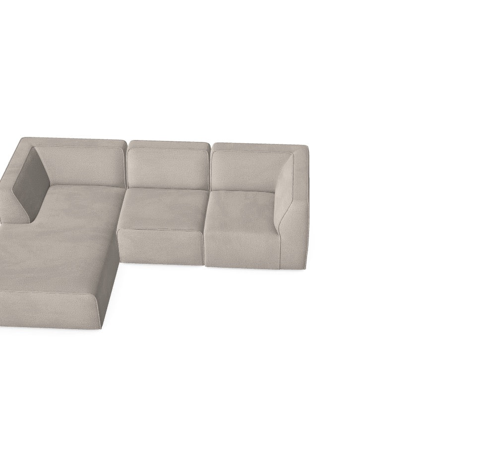 Modulaire bank Hugg - Jouw gewenste configuratie M_CG1BKC