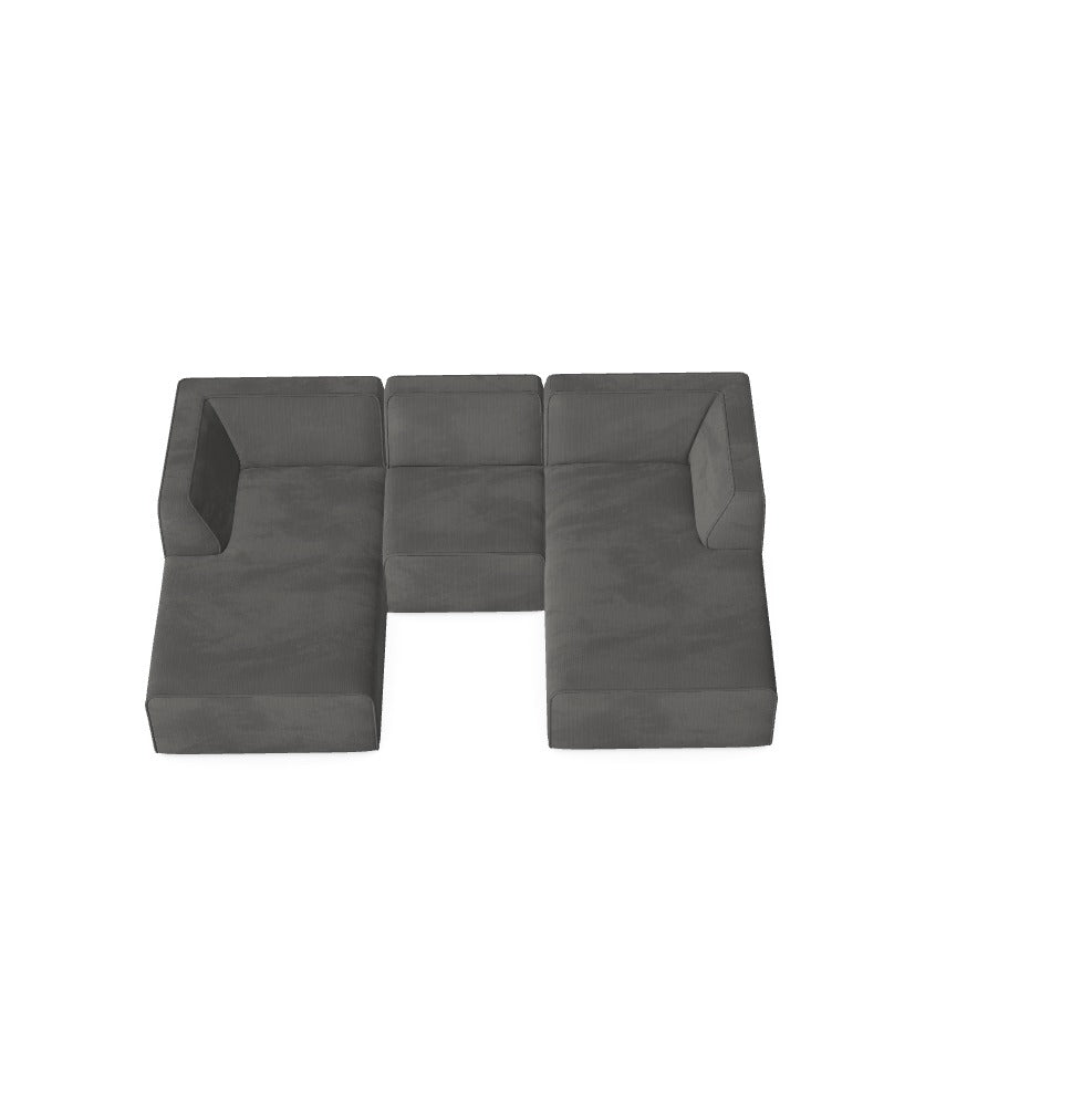 Modulaire bank Hugg - Uw gewenste configuratie M_DKRGNMN