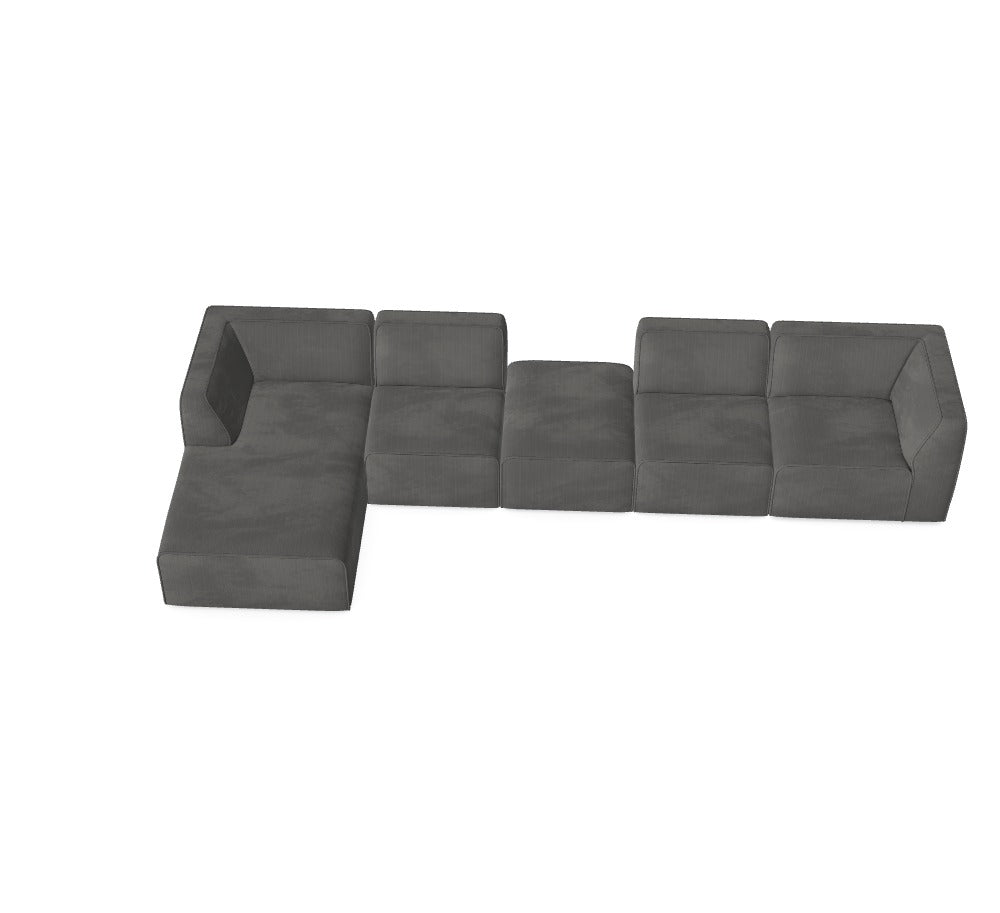 Modulaire bank Hugg - Jouw gewenste configuratie M_DPUV6G6