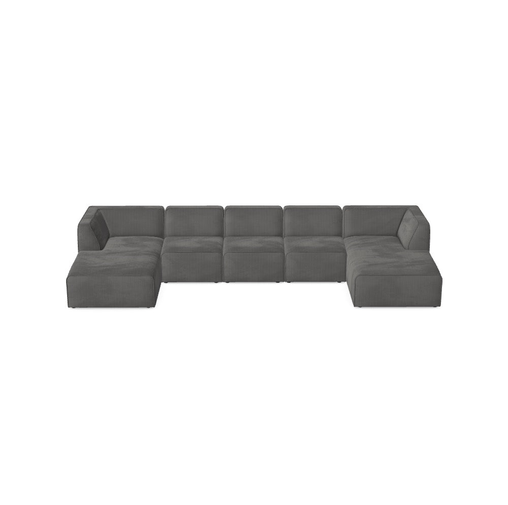 Modulaire Sofa Hugg - Jouw gewenste configuratie M_LBDKNP