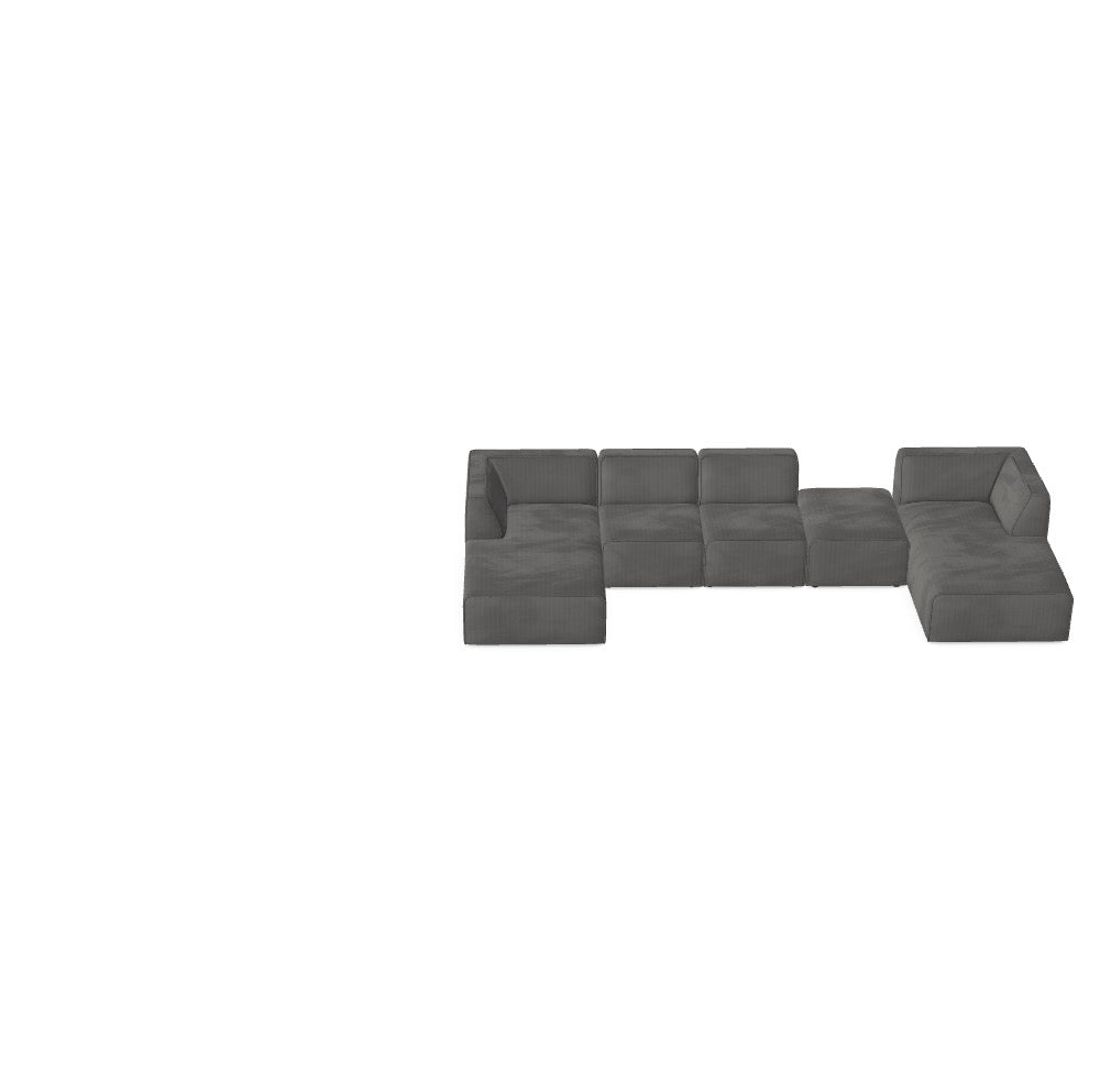 Modulaire Sofa Hugg - Jouw gewenste configuratie M_MSBC4P