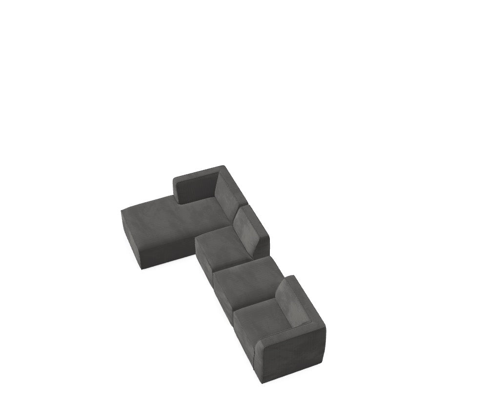 Modulaire bank Hugg - Jouw gewenste configuratie M_QIUDBD