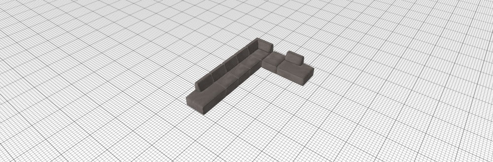 Modulaire bank Hugg - Jouw gewenste configuratie M_RNDJC6N
