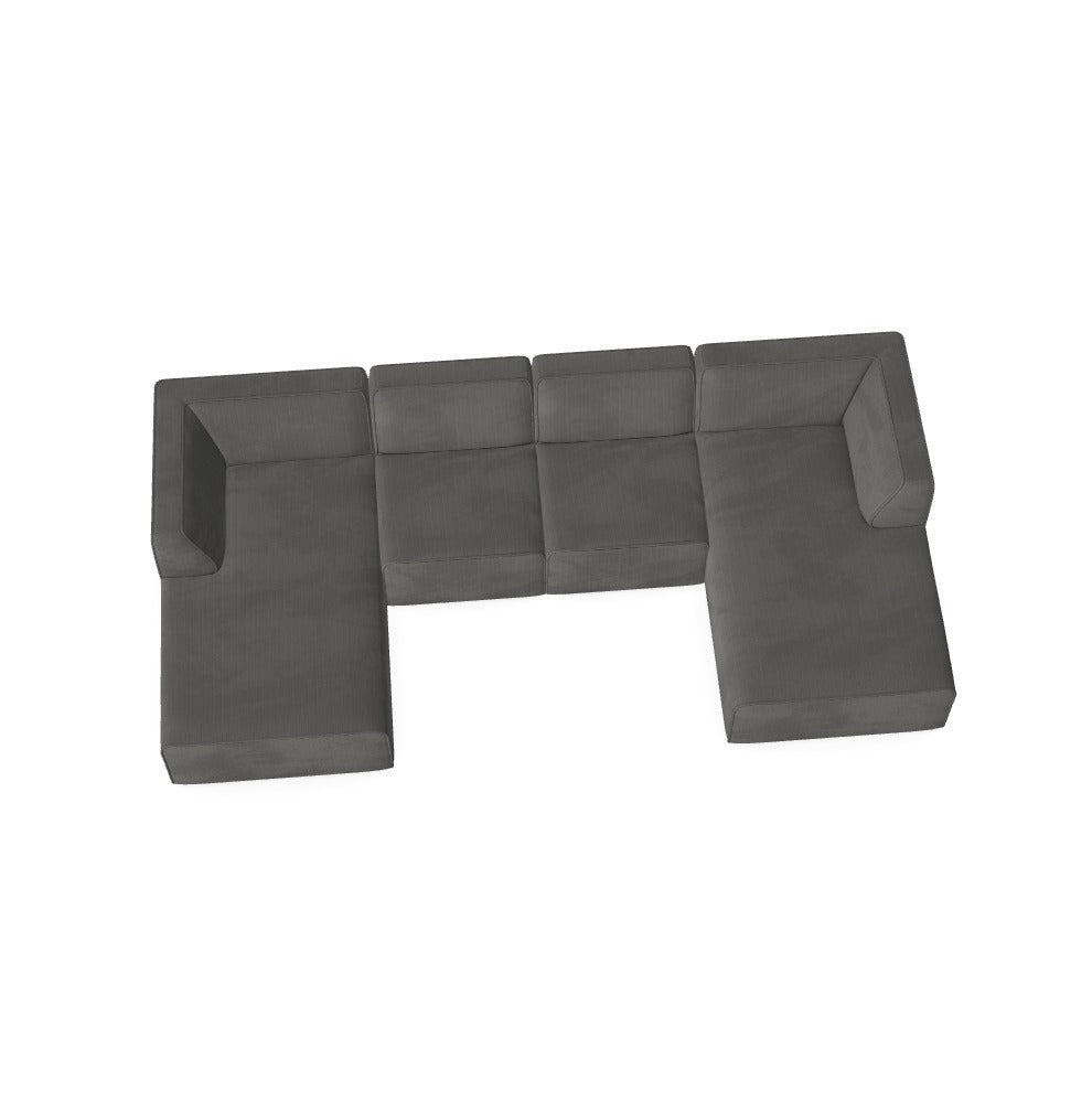 Modulair Sofa Hugg - Jouw gewenste configuratie M_TFDHWR