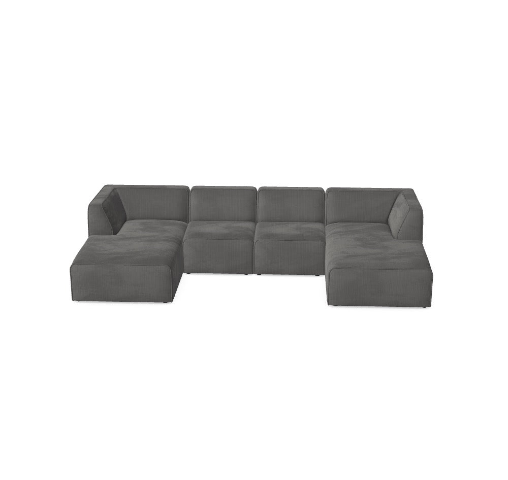 Modulaire bank Hugg - Jouw gewenste configuratie M_UOIHOW