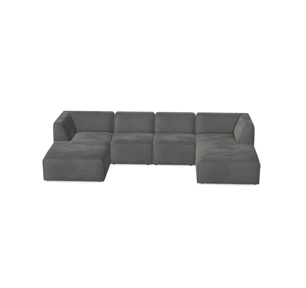 Modulaire bank Hugg - jouw gewenste configuratie M_VHZAES