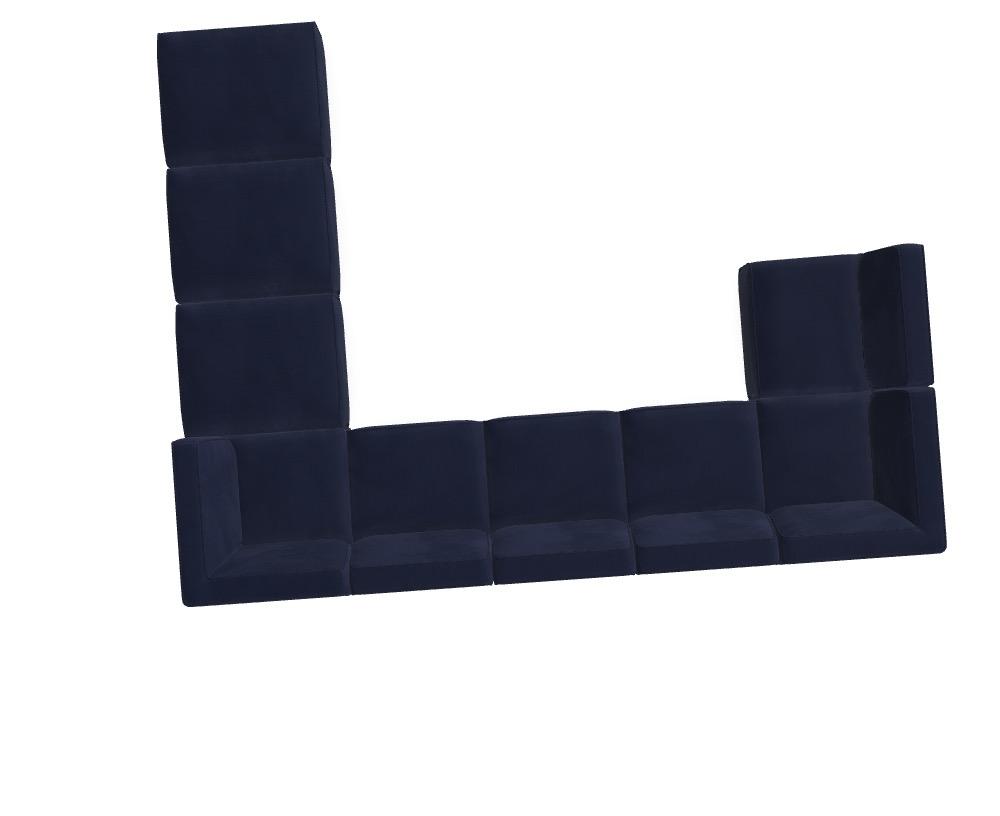 Modulair Sofa Hugg - Jouw gewenste configuratie PZ1OC4