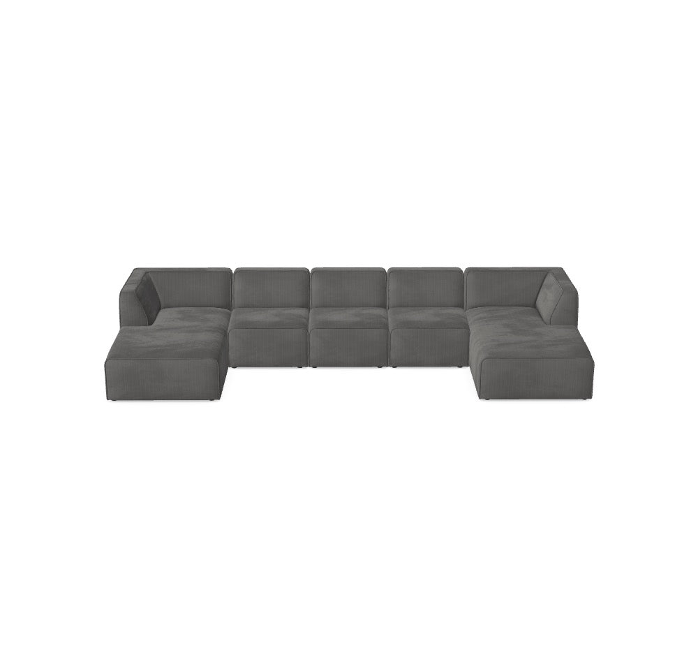 Modulair Sofa Hugg - Jouw gewenste configuratie Q81FCR