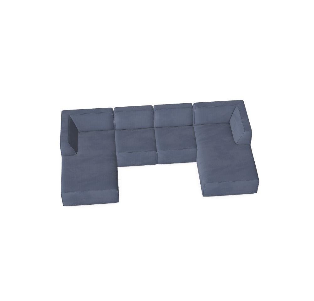 Modulair Sofa Hugg - Jouw gewenste configuratie XQAVUB