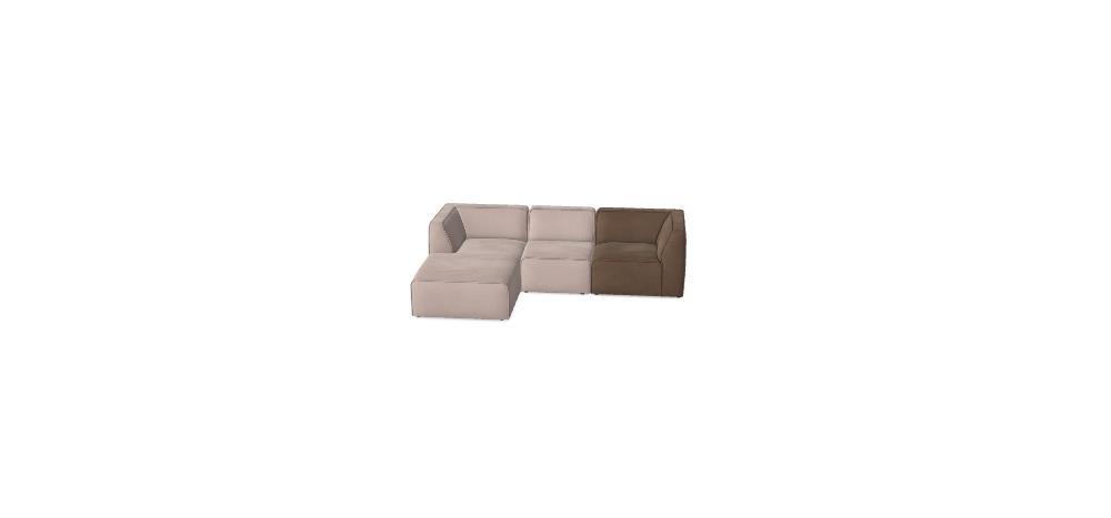 Modulair Sofa Hugg - Jouw gewenste configuratie YDSSTH