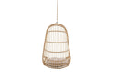 Hängesessel Kaelis - aus Rattan in Beige