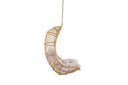 Hängesessel Kaelis - aus Rattan in Beige