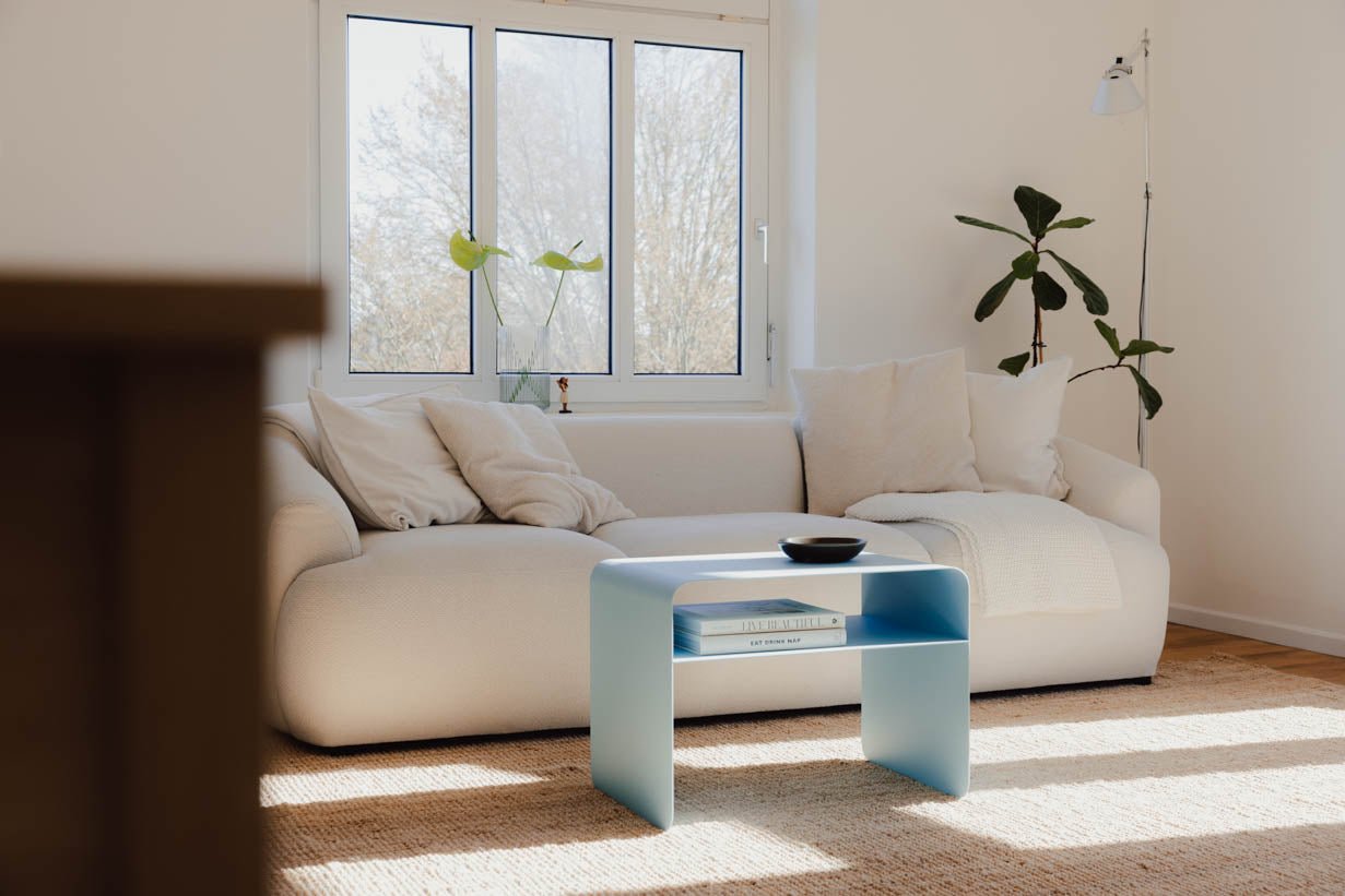 Salontafel/bijzettafel Cosmo – gepoedercoat Metaal in modern design