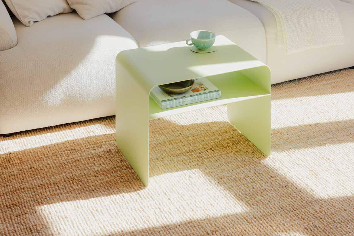 Salontafel/bijzettafel Cosmo – gepoedercoat Metaal in modern design
