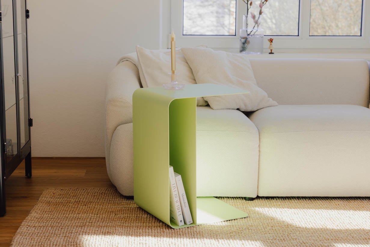 Salontafel/bijzettafel Cosmo – gepoedercoat Metaal in modern design