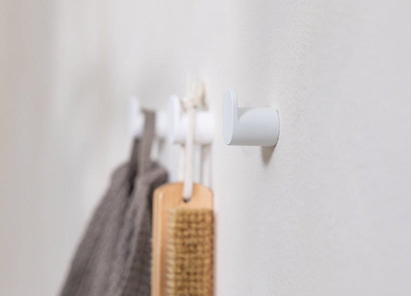 Kapstok/Kledinghaken Palo – Minimalistische wandhaken in set van 3 of 6