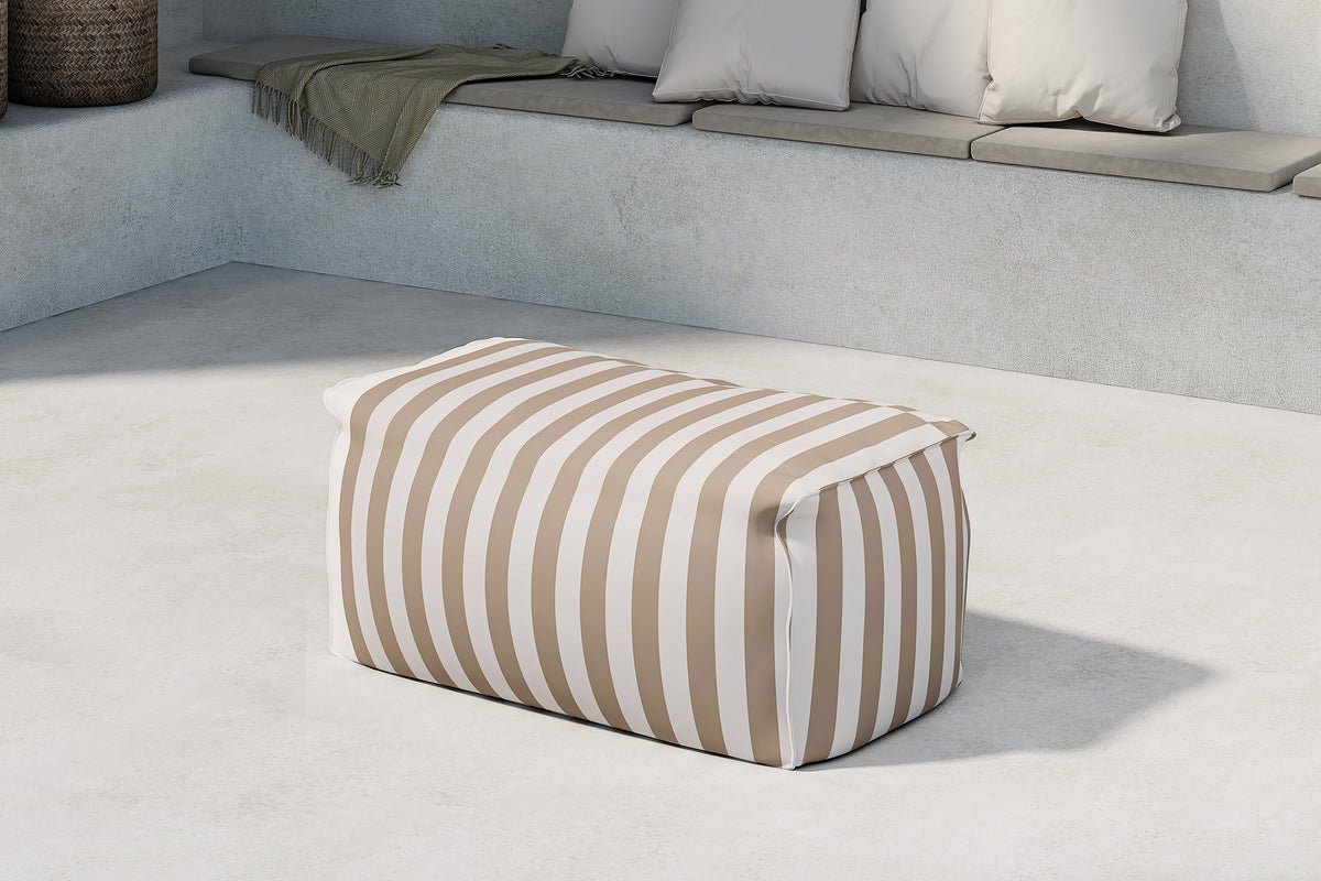 Loungesessel Hello II – Wahlweise in Dunkelgrau, Beige oder Weiß/Braun