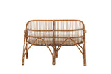 Loungesessel Sevilla – aus Rattan inklusive creme-weißem Kissen