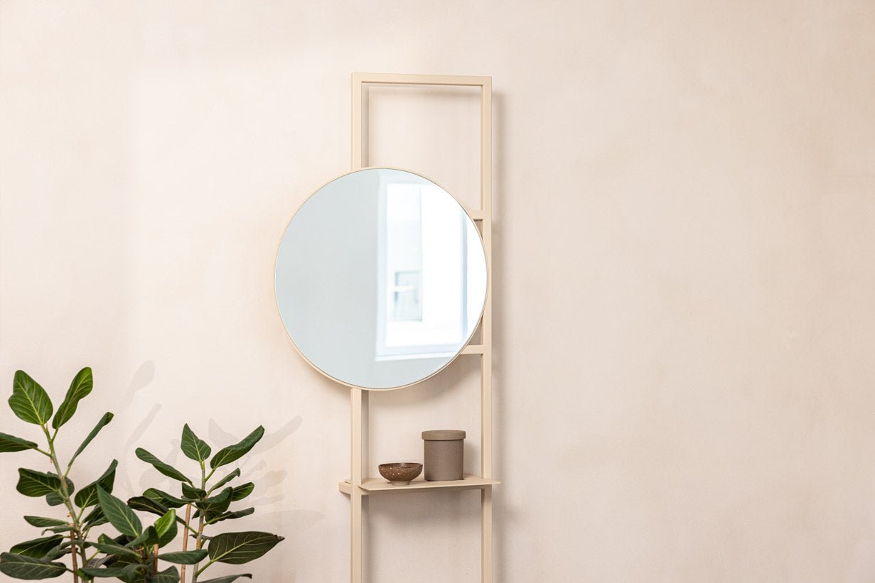 Wandrek Rivo S – Compact metalen rek met steeksysteem