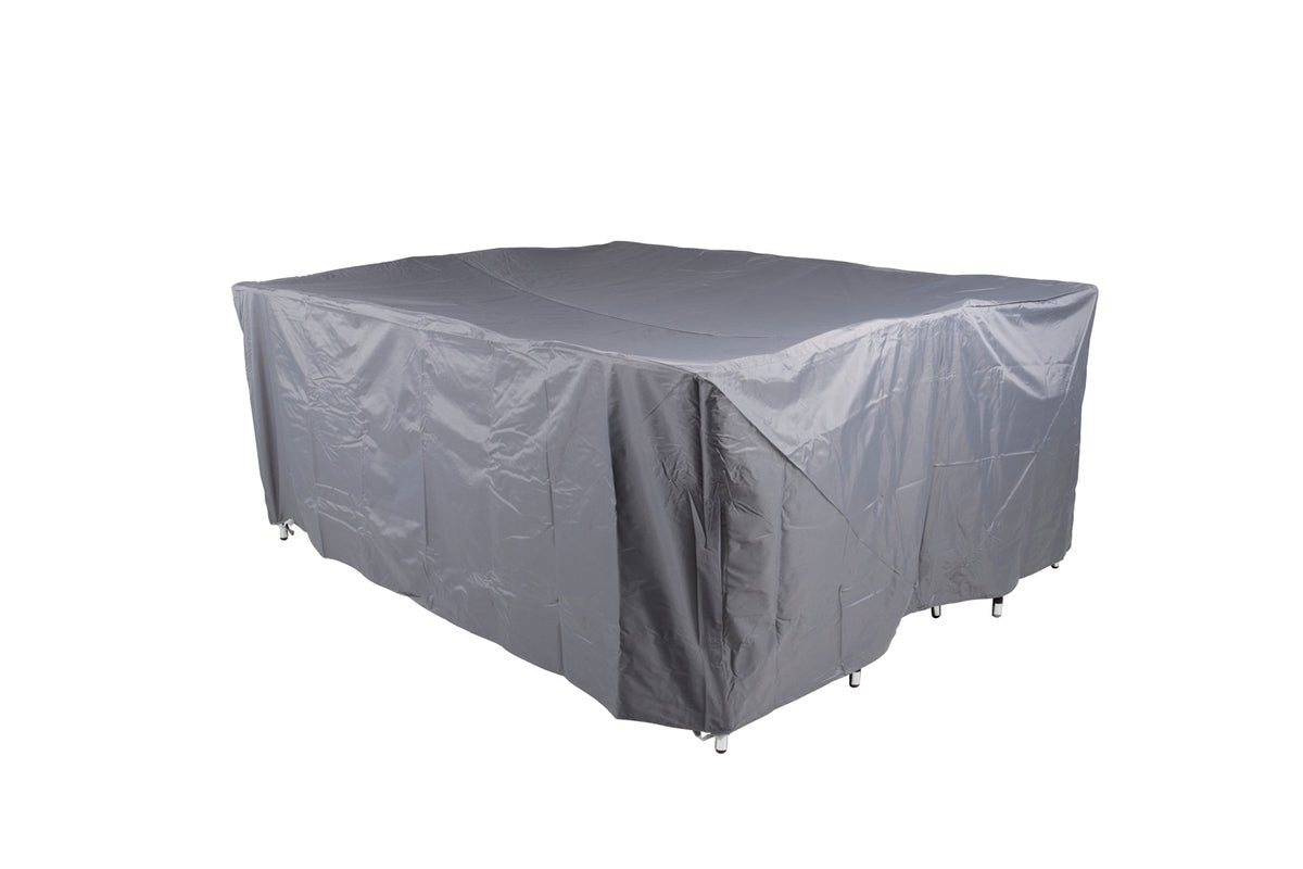 Möbelabdeckung Mistral - 265x90x120 cm aus grauem Polyester