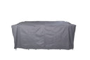 Möbelabdeckung Mistral - 265x90x120 cm aus grauem Polyester