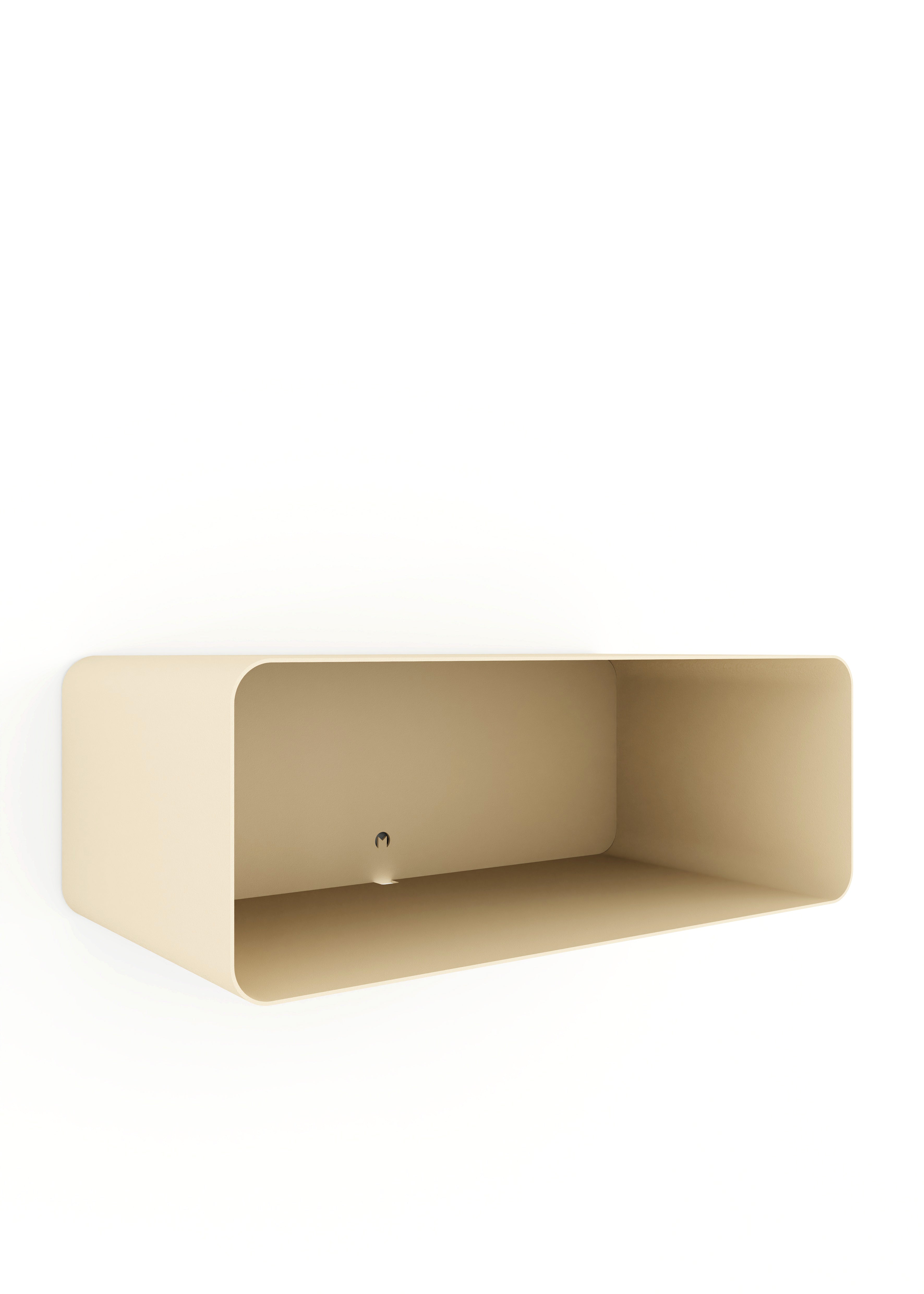 Nachtkastje Nelio – Hangend ontwerp met kabeldoorvoer