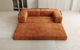 OUTLET - Designer Sofa Lazy 3 Sitzer in Cord
