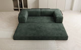 OUTLET - Designer Sofa Lazy 3 Sitzer in Cord