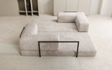 OUTLET - Designer Sofa Lazy 3 Sitzer in Cord