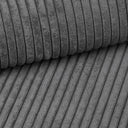 Designer gestoffeerd bed Elara in corduroy met opbergruimte