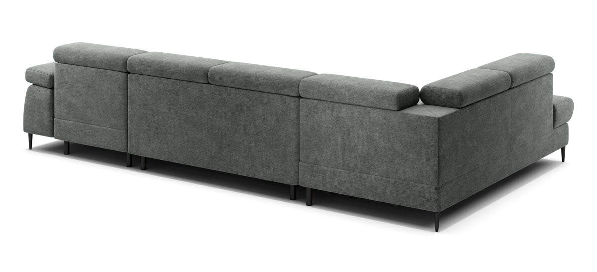 Designer Sofa Cordoba III met slaap- en klapfunctie