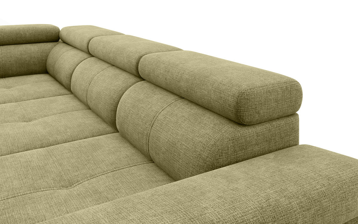 Designer Sofa Cordoba II met slaap- en klapfunctie