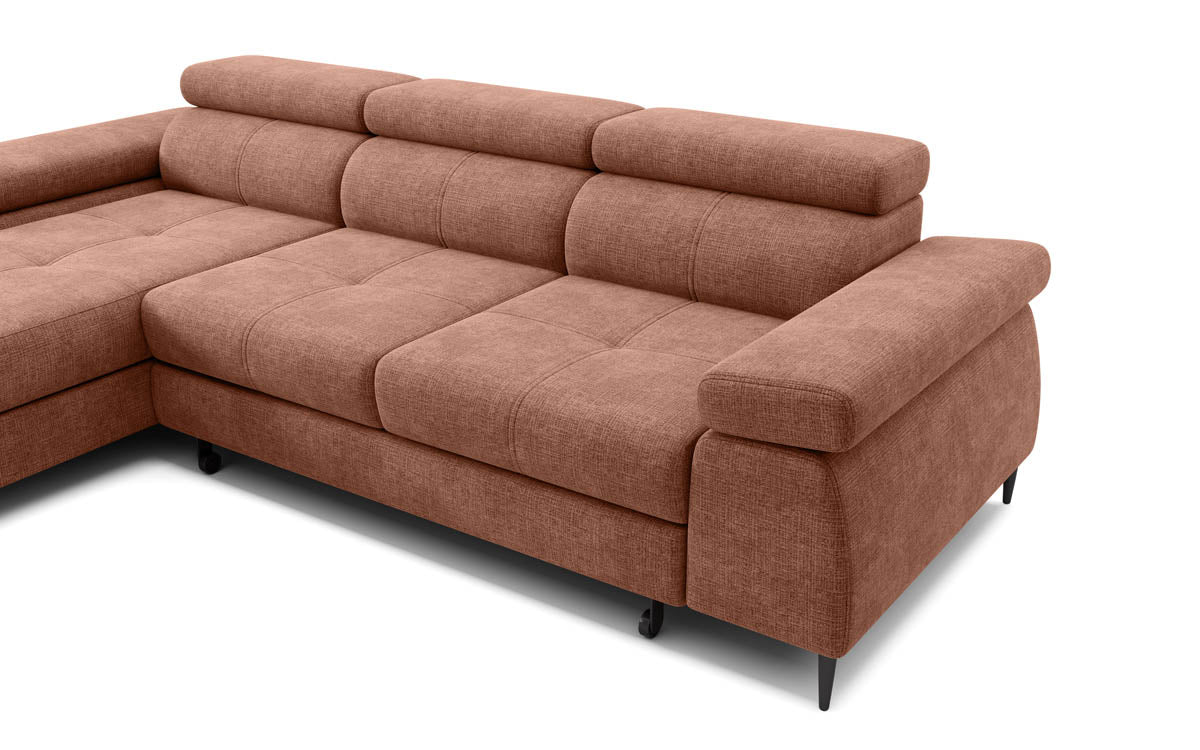Designer Sofa Cordoba I met slaap- en klapfunctie