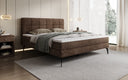 Boxspringbed Vera in Ribstof met hoge poten