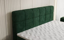 Boxspringbed Vera in Ribstof met hoge poten