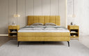 Boxspringbed Vera in Ribstof met hoge poten