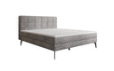 Boxspringbed Vera in Ribstof met hoge poten