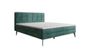 Boxspringbed Vera in Ribstof met hoge poten