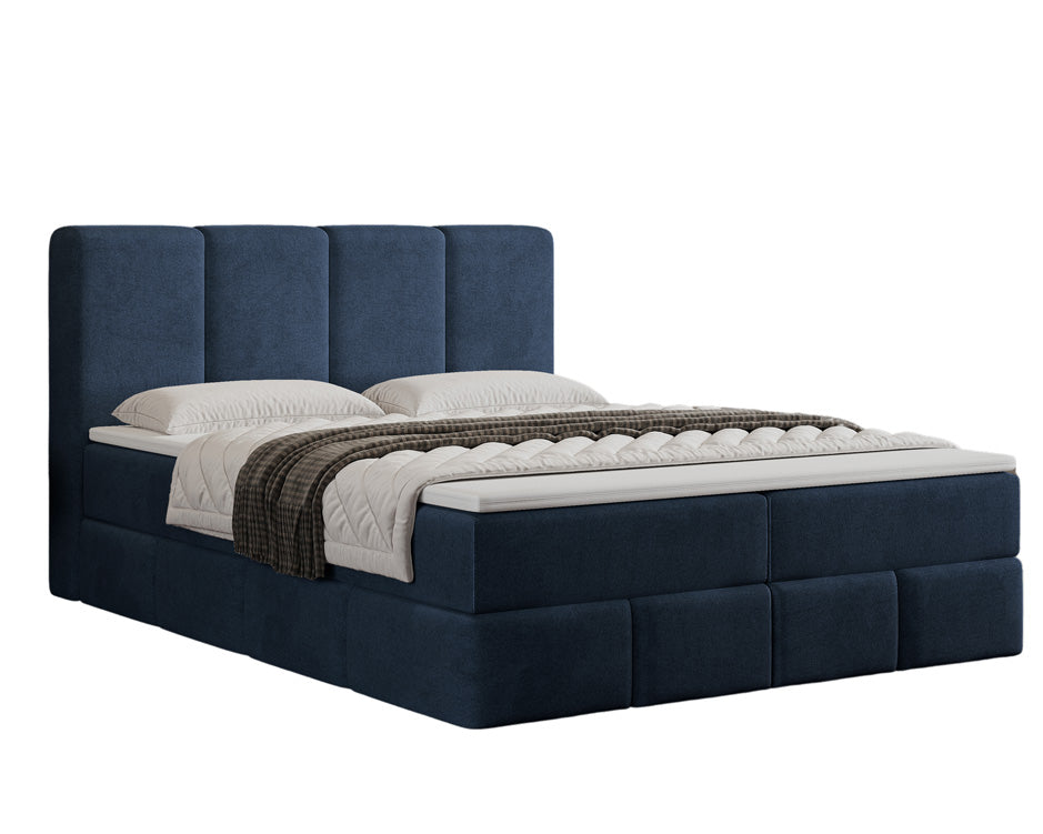 Boxspringbed Venetië Fluweel met opbergruimte