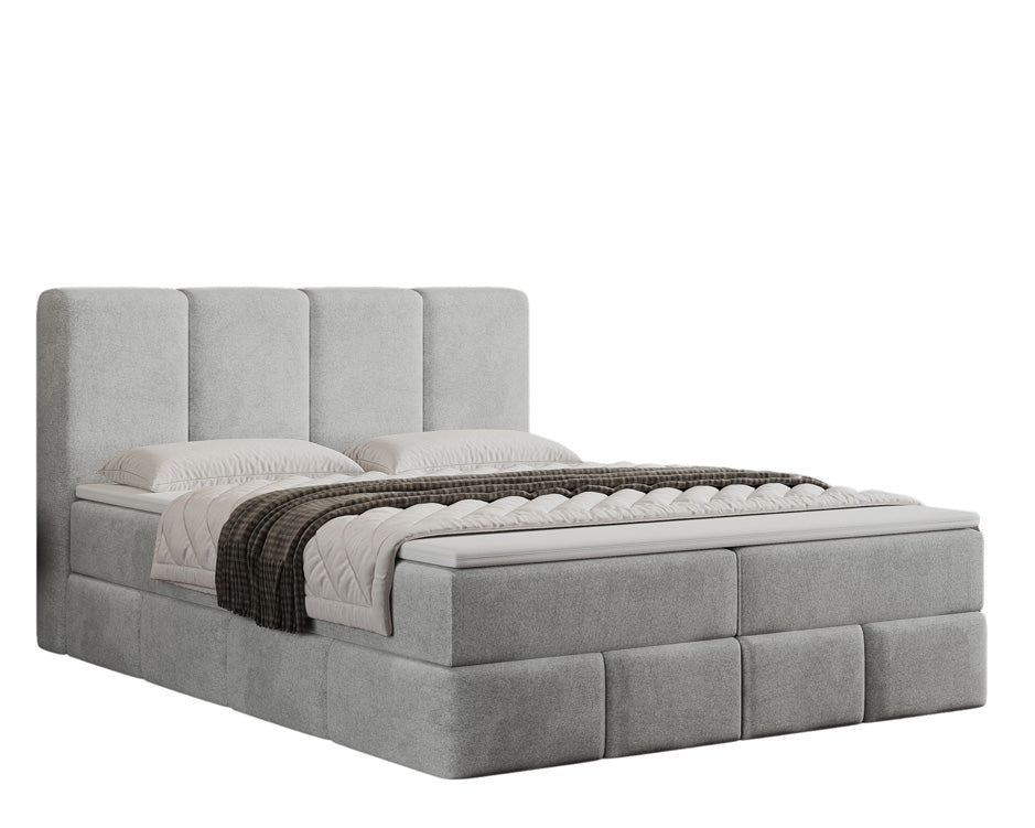 Boxspringbed Venetië Fluweel met opbergruimte