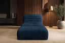 Designfauteuil Remo in Ribstof