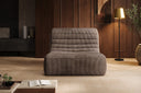 Designfauteuil Remo in Ribstof