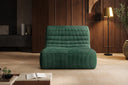 Designfauteuil Remo in Ribstof