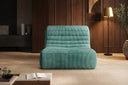 Designfauteuil Remo in Ribstof