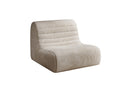 Designfauteuil Remo in Ribstof